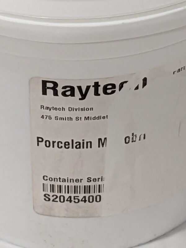RAYTECH Ball Tumbling Media: Porcelain Carrier, Porcelain Abrasive 5 LB 41-214