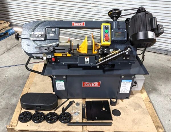 Dake SE712 7" x 12" Horizontal Bandsaw 110V 3/4 HP 983100 Scratch & Dent
