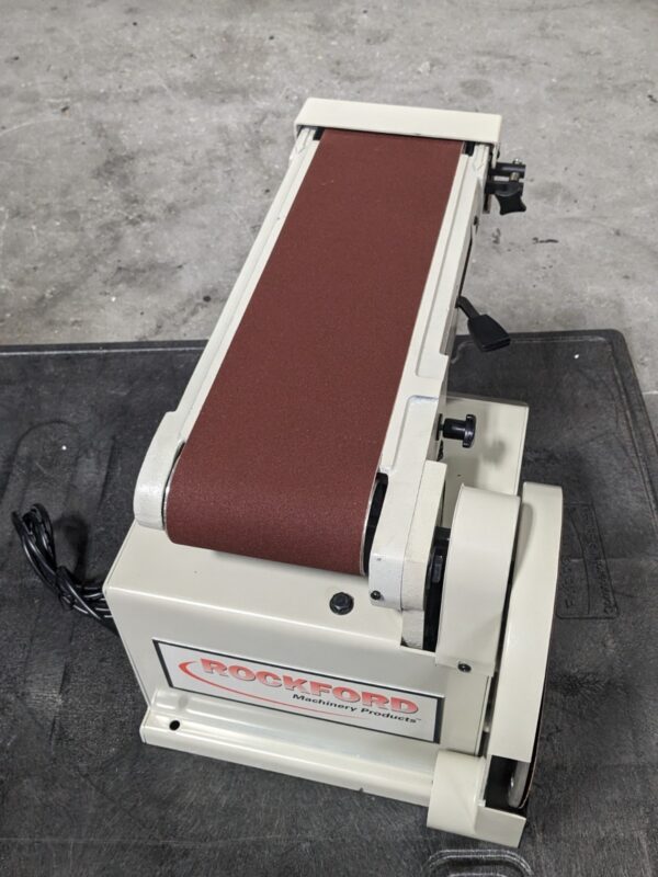Rockford Combination Sander w/ Stand 48" x 6" Belt / 10" Disc 1 HP 115v SB-611P