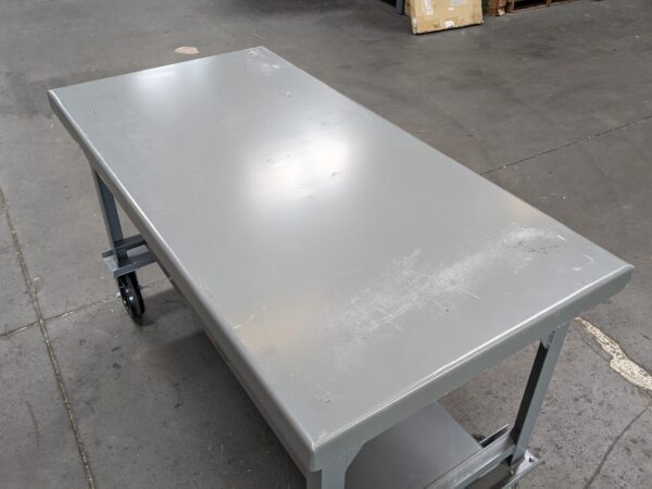 Little Giant Welded Steel Mobile Work Bench 60" L. x 30" W. 5000 lb. Capacity