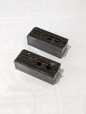 H&R Soft Lathe Chuck Jaw: Serrated 2" OAW, 2" OAH, 5-1/4" OAL Qty 2 HR-112-2.0