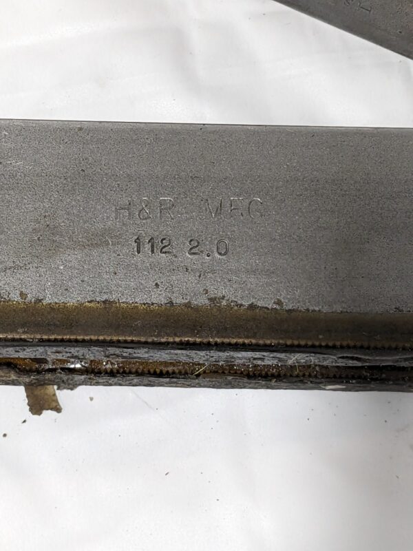 H&R Soft Lathe Chuck Jaw: Serrated 2" OAW, 2" OAH, 5-1/4" OAL Qty 2 HR-112-2.0