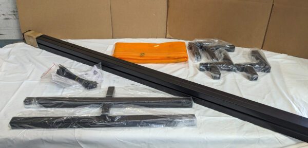 Steiner Welding Screen with Frame Transparent Vinyl 6' x 6' 538HD-6X6