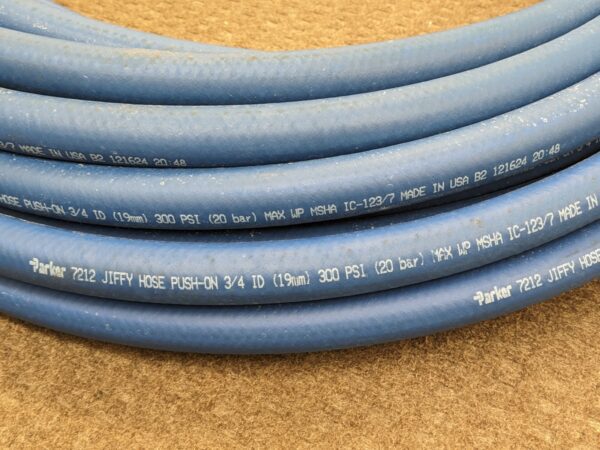 Parker Jiffy Push-On Oil Resistant Multipurpose Hose 3/4 In. x 100 Ft. Approx