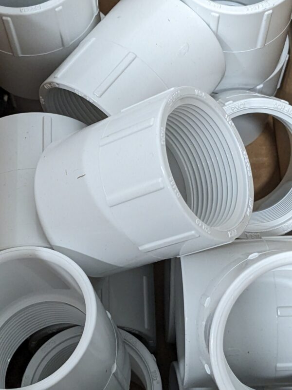 Spears 1-1/2" PVC Plastic Pipe Female Adapter, SCH 40 Qty 25 435-015