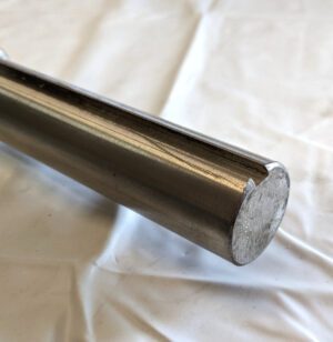 Stainless Steel 316 1-1/4" x 72" Keyed Shafting 1/4" Keyway 1.25K316SS-5