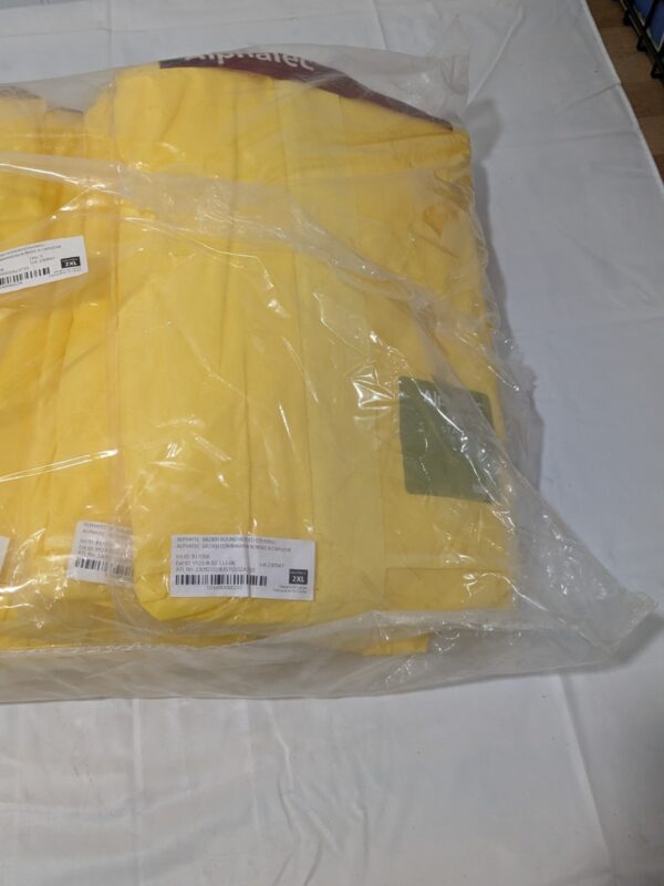 ANSELL Non-Disposable Chemical-Resistant Coveralls: Sz 2XL Qty 5 YY23-B92-111-06