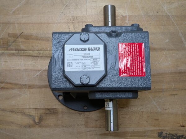 Morse Raider Worm Gear Speed Reducer 56C Left/Right Output 7/8” Shaft 175Q56LR25