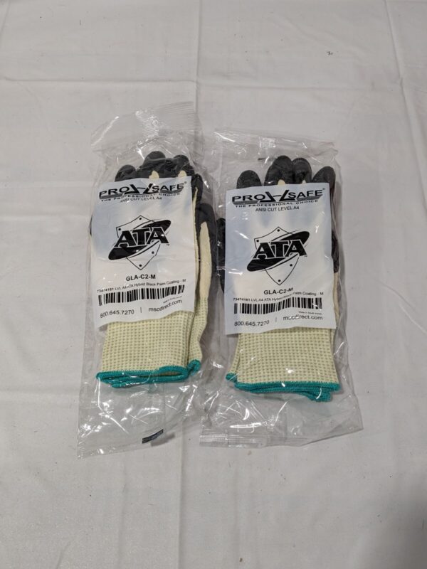 PRO-SAFE Cut-Resistant & Puncture-Resistant Gloves Sz M Qty 2 Pairs GLA-C2-M