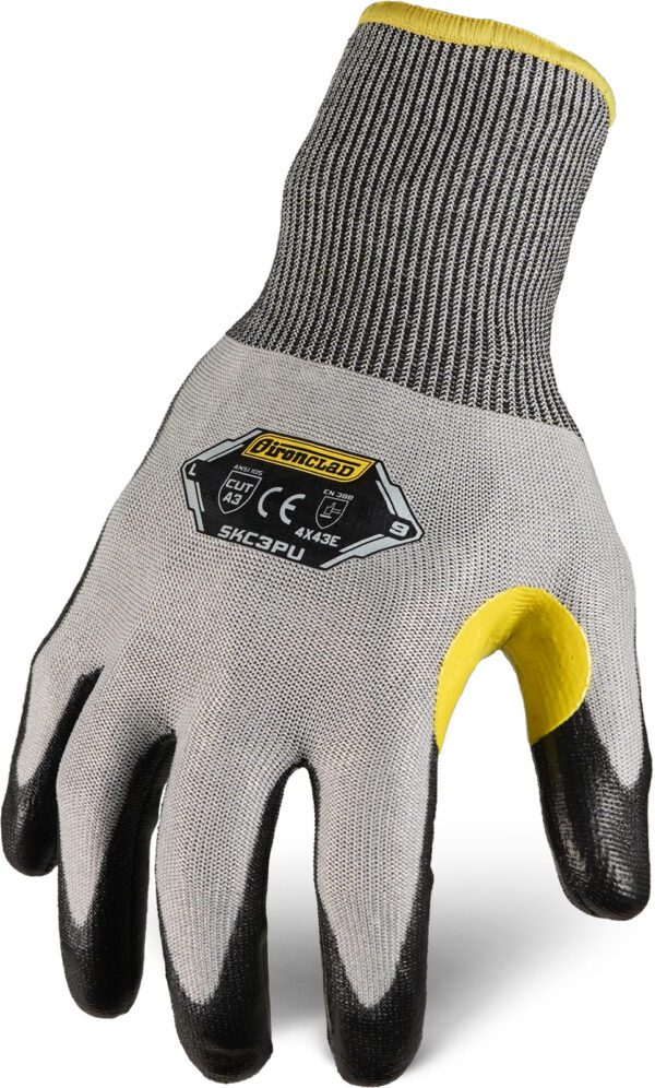 ironCLAD Knit Gloves Sz M Qty 2 SKC3PU-03-M