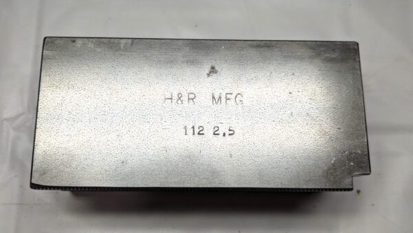 H & R MANUFACTURING Lathe Chuck Soft Jaws 5-1/4" OAL Serrated Steel HR112-2.5
