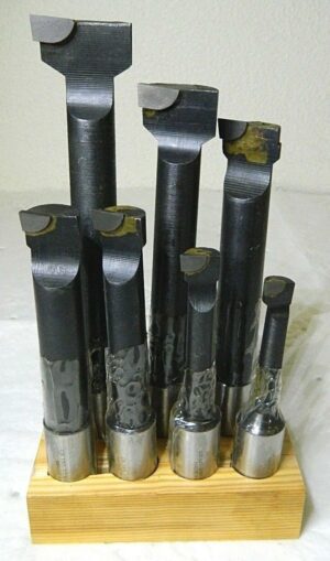 Interstate 7 PC 9/16 to 1-5/8" Min Diam OAL Boring Bar Set 08060709