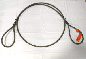LIFT-ALL Eye & Eye Wire Rope Sling 3/8" Dia x 8' Long 1.4 Ton Vertical 38IEEX8
