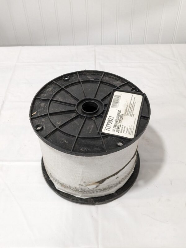 CAMPBELL 250' Long, 1/4" x 1/4" Diam, Galvanized Wire 7000827
