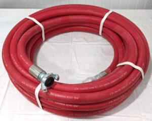 Heavy Duty Jackhammer Hose 3/4" X 50' 300 PSI Quick Clamps JKR07530-50-77-M
