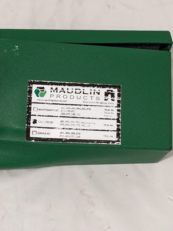 Maudlin Slotted Shim Assortment 130 Pc, 0.001 to 0.125" MSA2-CK DAMAGED CASE
