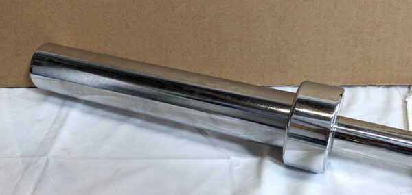 RitFit Olympic Barbell 57" / 145cm Bar 30lbs Knurled Grip OLYBARSIL-145CM
