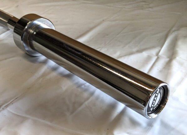 RitFit Olympic Barbell 57" / 145cm Bar 30lbs Knurled Grip OLYBARSIL-145CM