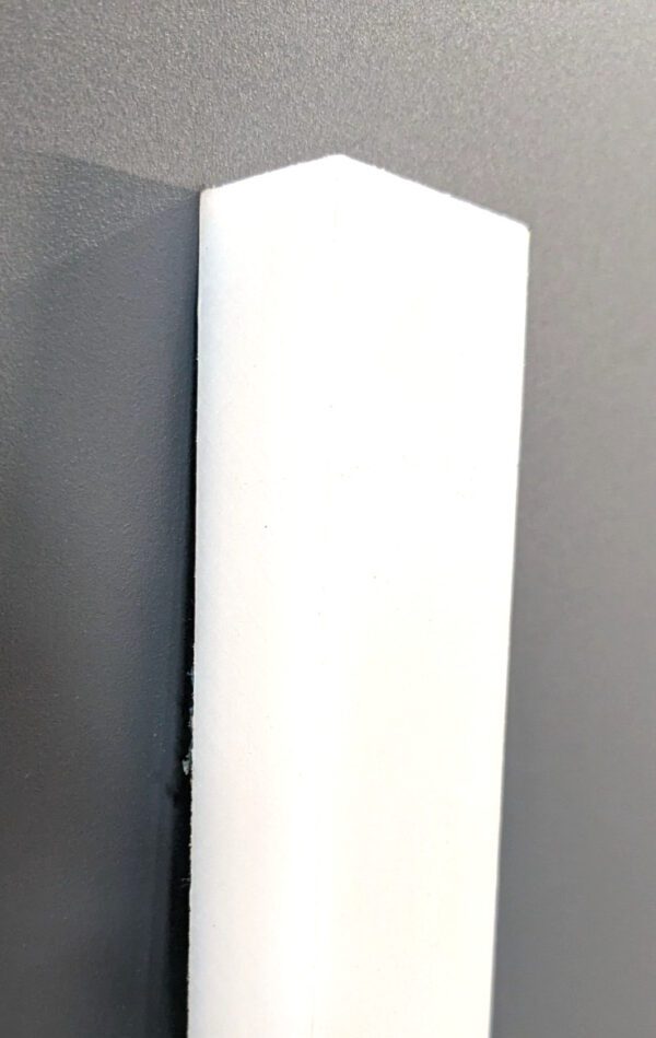 USA INDUSTRIALS UHMW Bar 3/4" x 1-3/8" x 60" White BULK-PS-UHMW