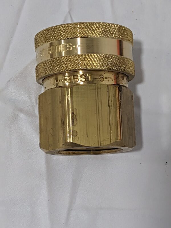 PARKER SERIES ST COUPLER BODY, 1-11-1/2, 1IN. BODY, BRASS BST-8