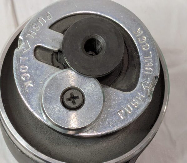 Air Orbital Sander Round 6" Pad 12000 OPM 1/4" Inlet 311A