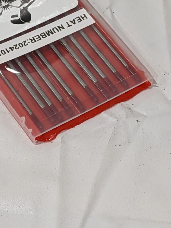 WELDER'S CHOICE TIG Welding Rod: 7" Long, 3/32" Dia Qty 10 59804310