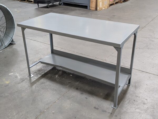 Little Giant Fixed Height Welded Steel Work Bench 60" L. x 30" W. x 36" H.