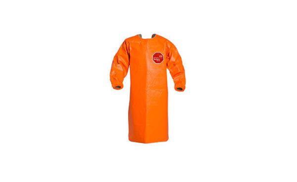 Qty 2 DuPont Tychem 6000 FR Chemical Resistant Apron Size 2XL TP275TOR2X000200