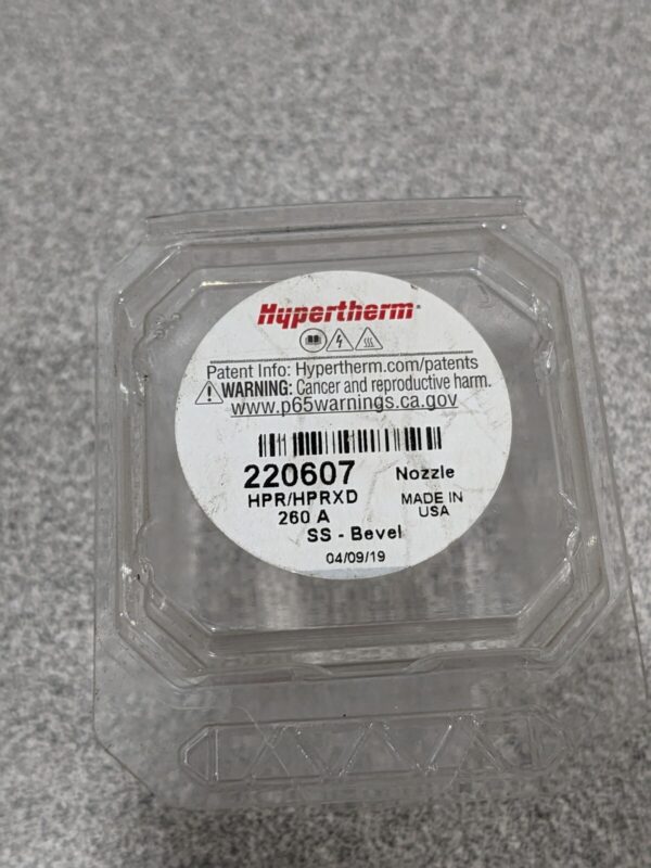 Hypertherm Plasma Nozzle Mech - Hpr Bevel 260A | 220607