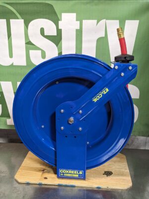 CoxReels Spring Retractable Hose Reel 50 Ft. x 1/2 In. 300 PSI Max. P-LP-450