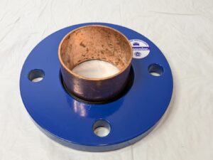 Mueller Streamline 2-Piece Companion Flange 3" Wrot Copper 125/150 Lb W 02802NL