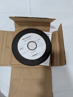 TRU-MAXX Cutoff Wheel: Type 1, 6" Dia, 1/32" Thick, 1-1/4" Hole Qty 10 71178644