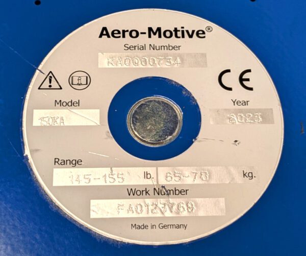 AERO-MOTIVE Tool Balancer 145 - 155lb Lockable Adjustable Tension 150KA