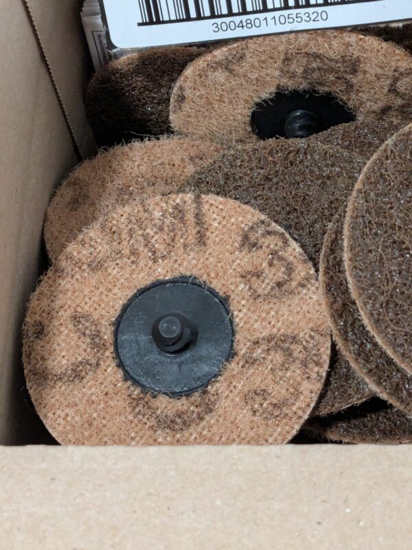 3M Quick-Change Disc Roloc TR 3" Dia Silicon Carbide Non-Woven Qty 25 7000000756