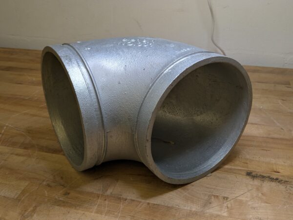 Victaulic Firelock 90 Degree Grooved Elbow 8 In. Galvanized 8/219.1 No. 001