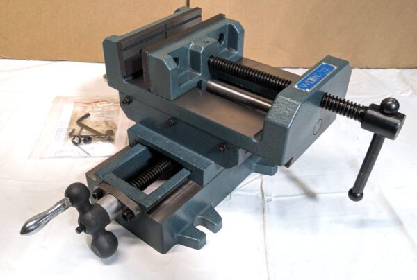 Wilton Cross Slide Drill Press Vise - 6" Jaw - 6" Opening - 7-1/4" OAH 11696