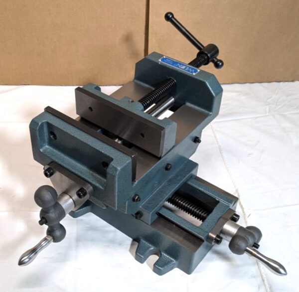 Wilton Cross Slide Drill Press Vise - 6" Jaw - 6" Opening - 7-1/4" OAH 11696
