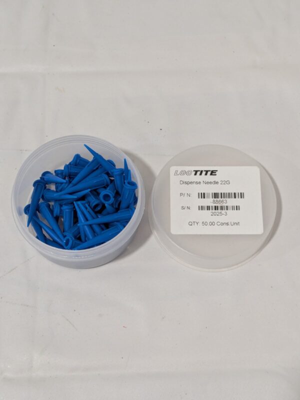 Loctite Tapered Dispense Tip Blue 22 Gauge 50/PK 88663
