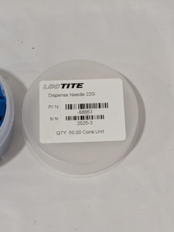 Loctite Tapered Dispense Tip Blue 22 Gauge 50/PK 88663