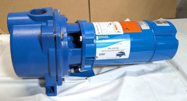 GOULDS PUMPS Irri-Gator Self-Priming Centrifugal Pump 115/230V 3/4hp GT07