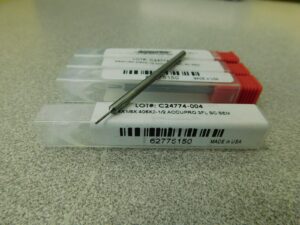 Accupro Solid Carbide Square End Mill 5/64″, 0.406″ LOC 4Pk AP62775150