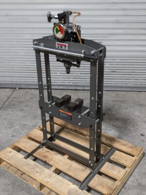 Jet Manual Hydraulic Shop Press 5 Ton Capacity 1-3/4" Ram 4" Stroke 331406