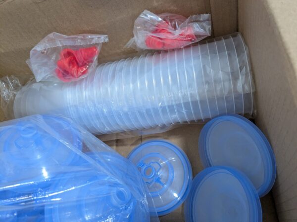 3M PPS Paint Preparation System Kit Liners & Lids, 22 fl oz # 16301 INCOMPLETE
