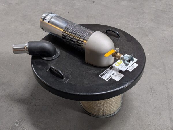 Guardair Pneumatic Wet / Dry Vacuum Head for 55 Gal. Drums N551B