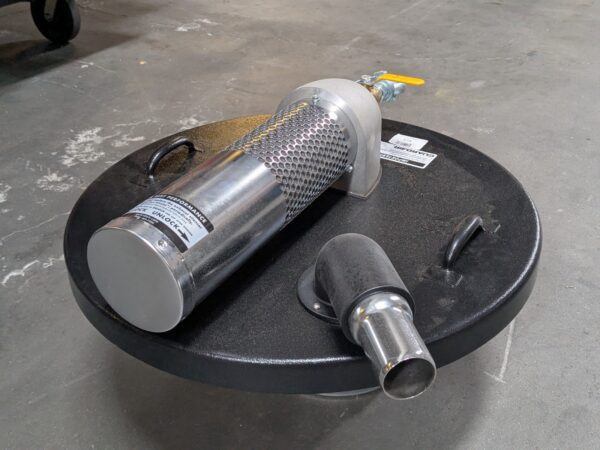 Guardair Pneumatic Wet / Dry Vacuum Head for 55 Gal. Drums N551B
