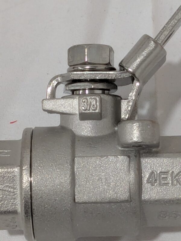 Legend 3/8" Valve Two-Piece Full Flow SS Ball Valve 712