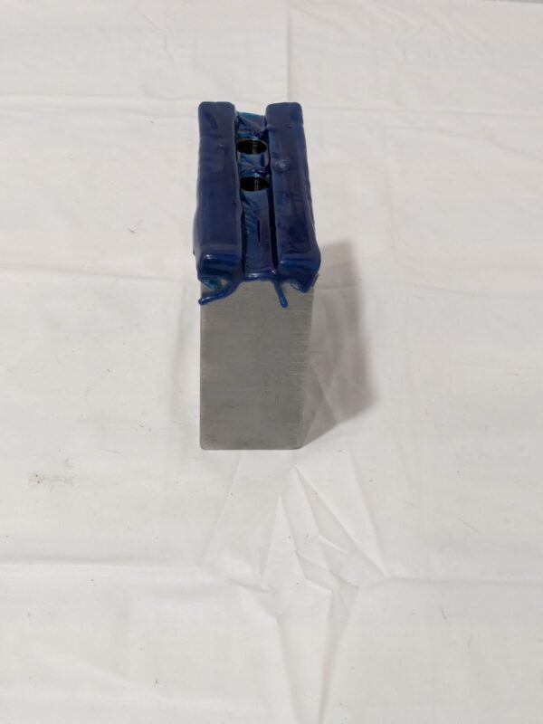 Dillon Soft Lathe Chuck Jaw: Serrated 1-3/4" OAW, 4" OAH, 4-3/4" OAL KW10H