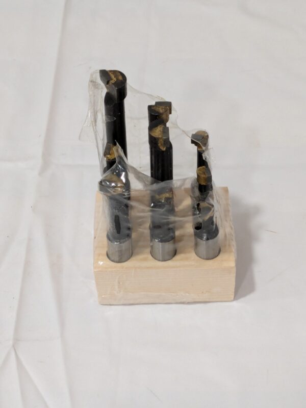 9 Pc Boring Bar Set 5/16 to 9/16" Min Diam, 2-1/4 to 4-1/2" OAL 375-1206
