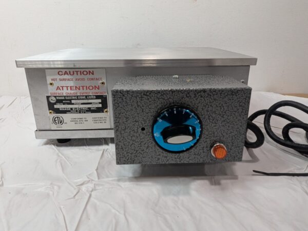 WAAGE Hot Plate 12" X 12" X 6" 115V 1600W 300-650 Degrees 1212-5-1