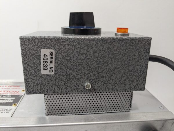 WAAGE Hot Plate 12" X 12" X 6" 115V 1600W 300-650 Degrees 1212-5-1